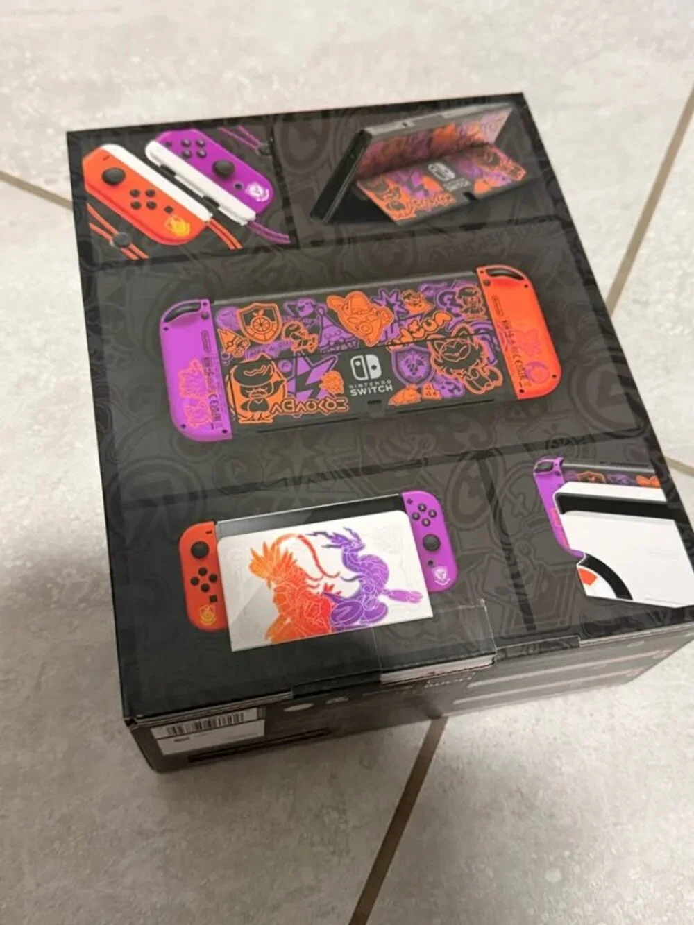 New! Nintendo Switch oled Pokemon scarlet & violet edition
